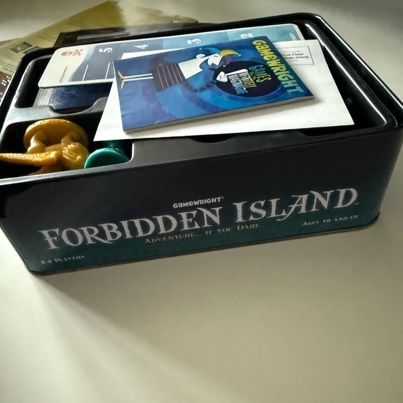 Forbidden Island Board Game – Gamewright – Complete in Tin Case - Picture 3 of 4